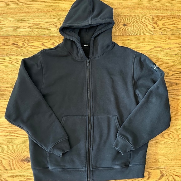 Alo Yoga Renown Heavy Weight Hoodie in Black (Size XS) - Picture 3 of 7